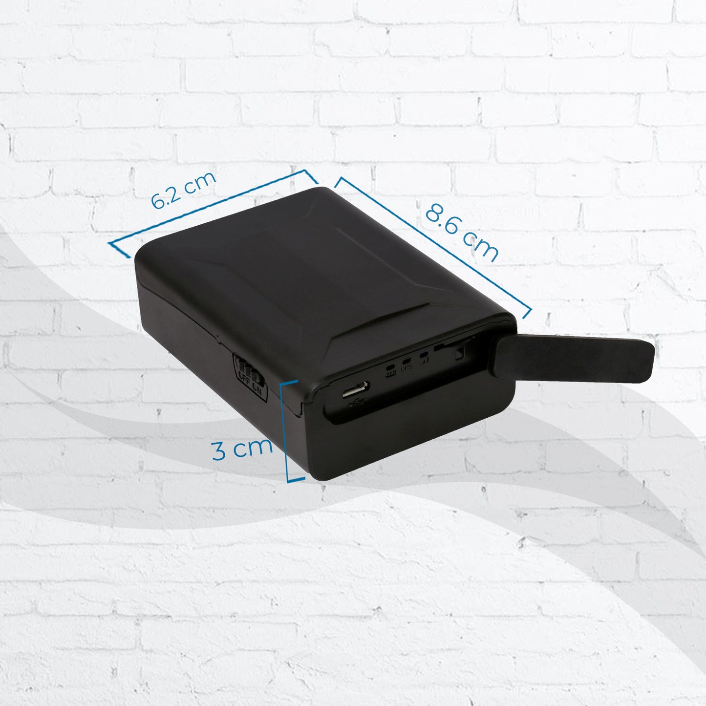 MagTrack Max β Heavy-Duty Magnetic GPS Tracker (10,000 mAh)