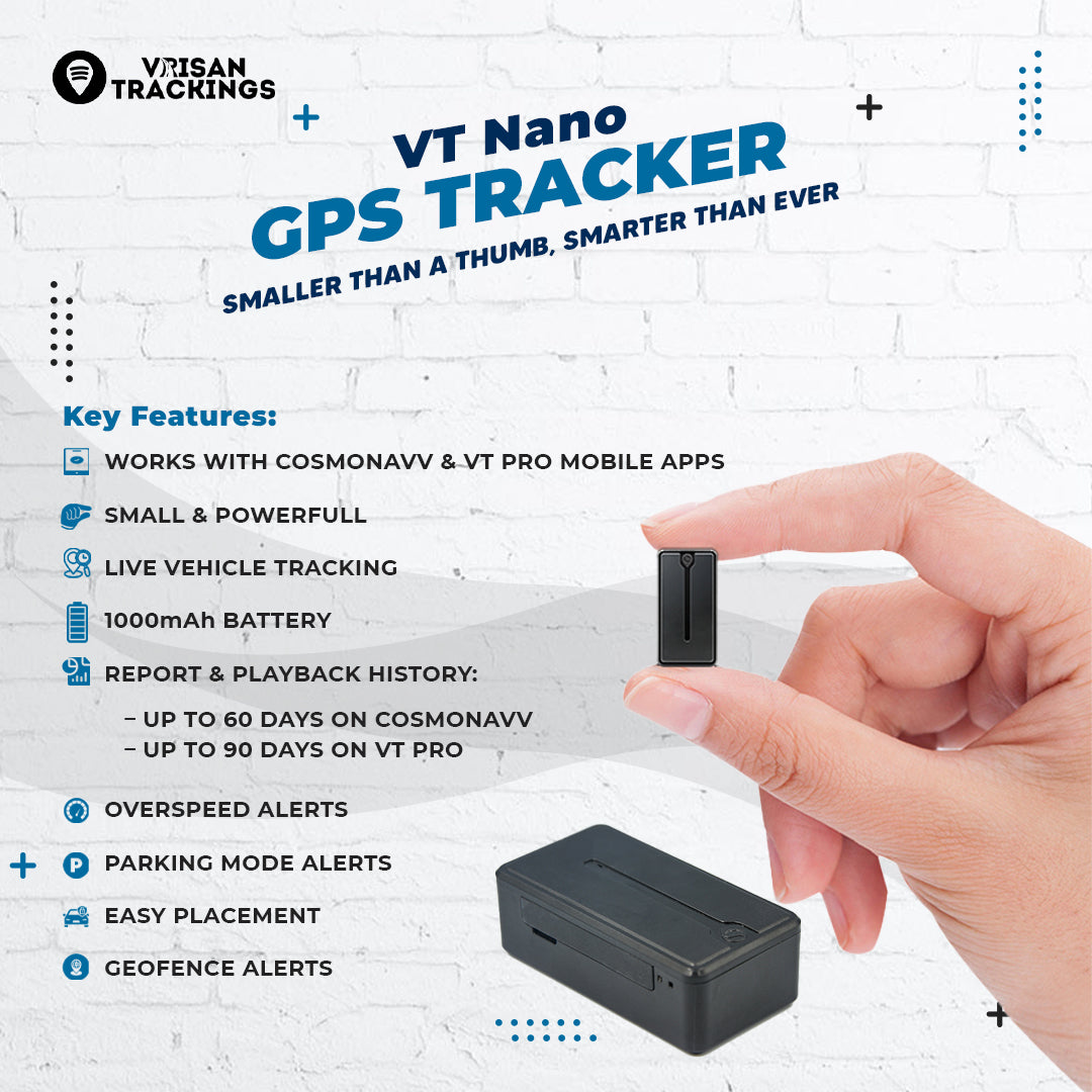 VT Nano – Mini GPS Tracker | Small, Smart & Easy to Place