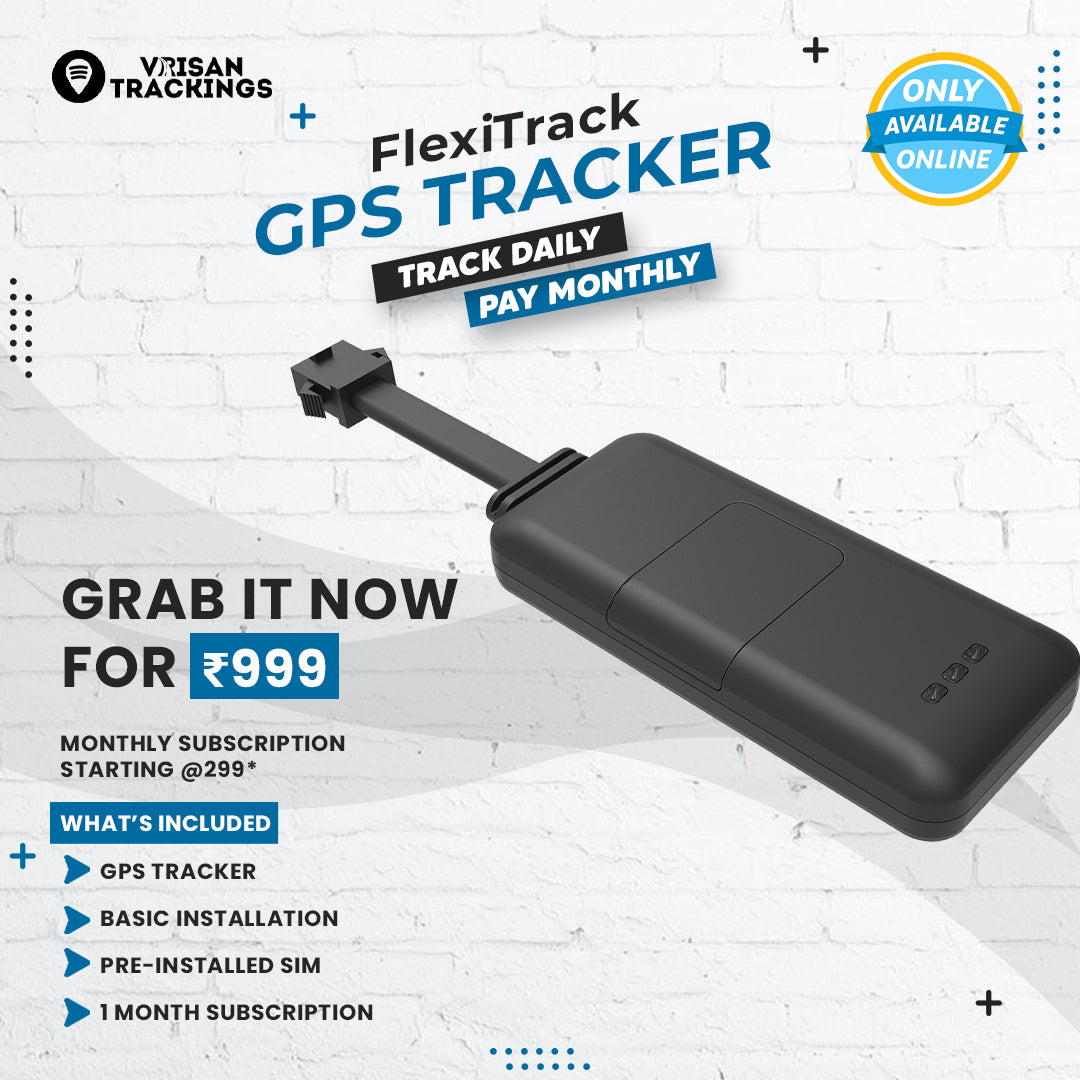 FlexiTrack GPS Tracker – Track Daily, Pay Monthly