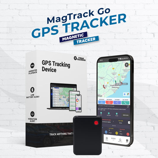 MagTrack Go – Sleek Magnetic GPS Tracker (3000 mAh Battery)