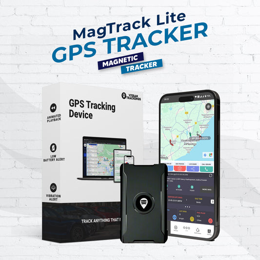 MagTrack Lite – Compact Magnetic GPS Tracker (6000 mAh)