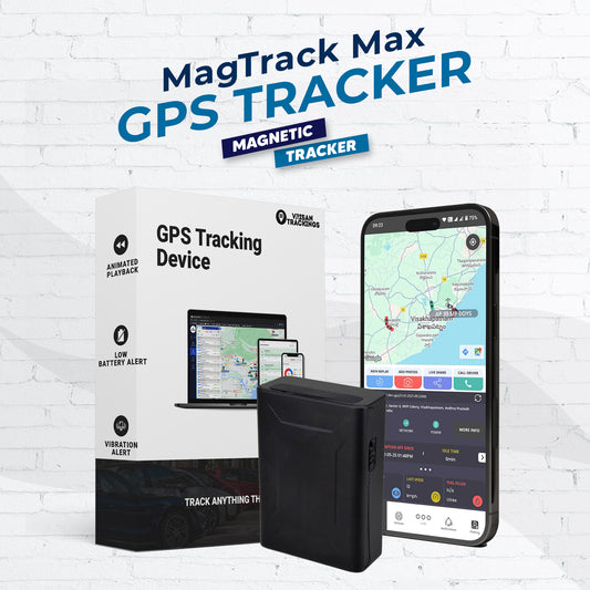 MagTrack Max – Heavy-Duty Magnetic GPS Tracker (10,000 mAh)