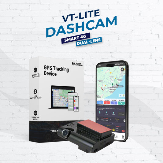 VT Dashcam Lite – Smart 4G Dual-Lens GPS Dashcam