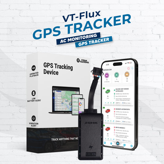 VT Flux – Advanced GPS Tracker With AC Status Detection