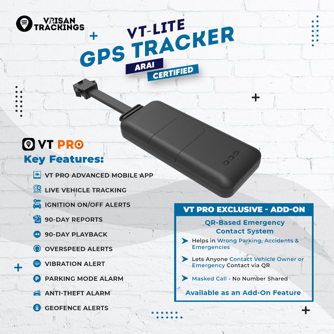 VT Lite GPS Tracker – Advanced Wired Vehicle ( VT Pro App)